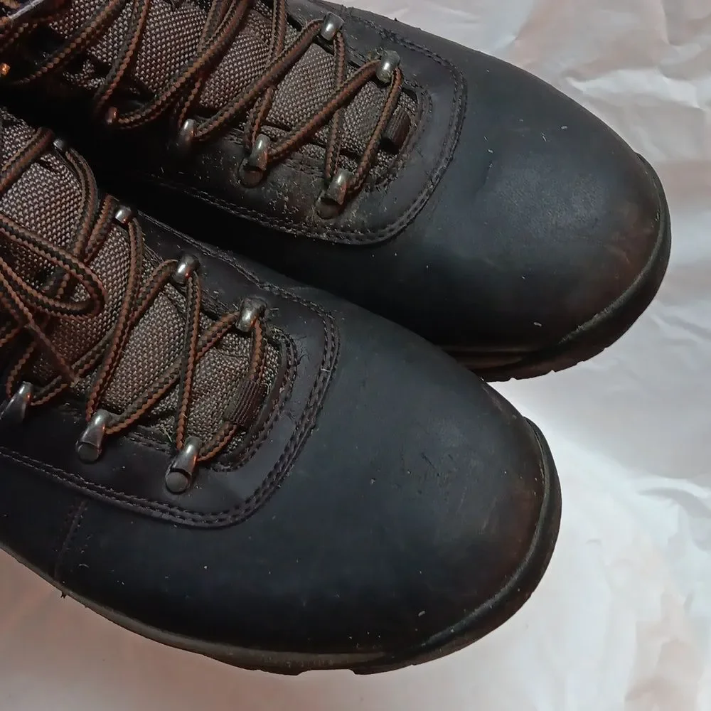 50 Peaks Men's Brown Hiking Waterproof Boots Size 10.5